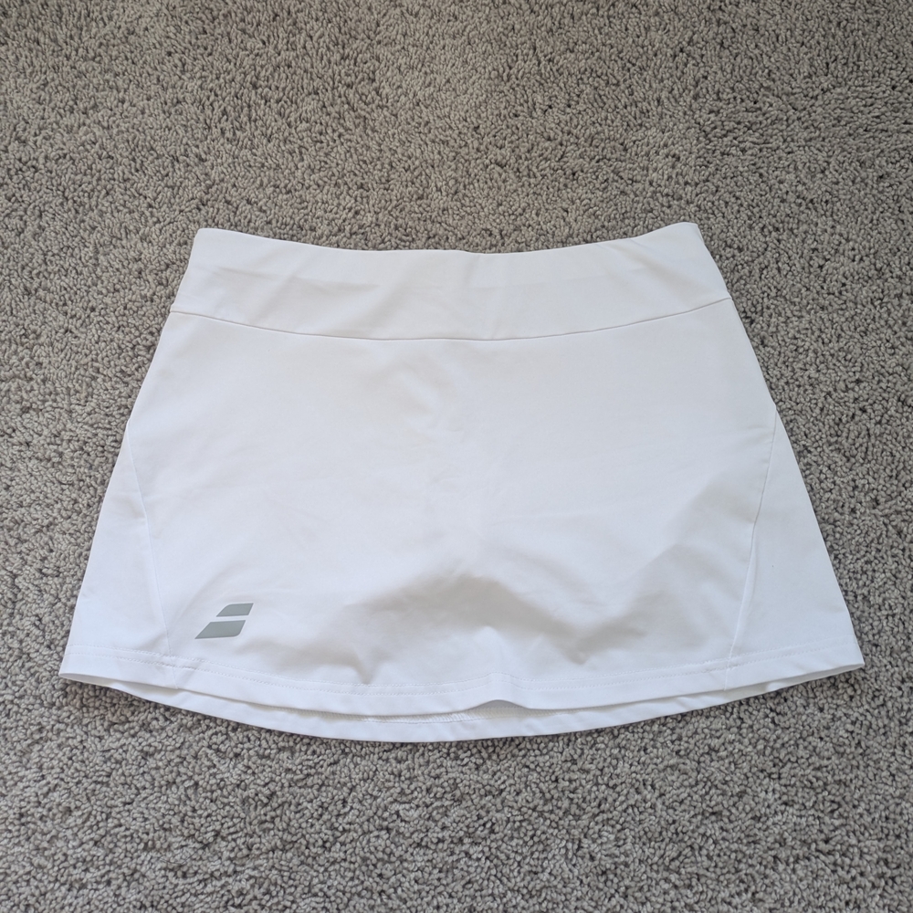 Babolat White Tennis Skirt